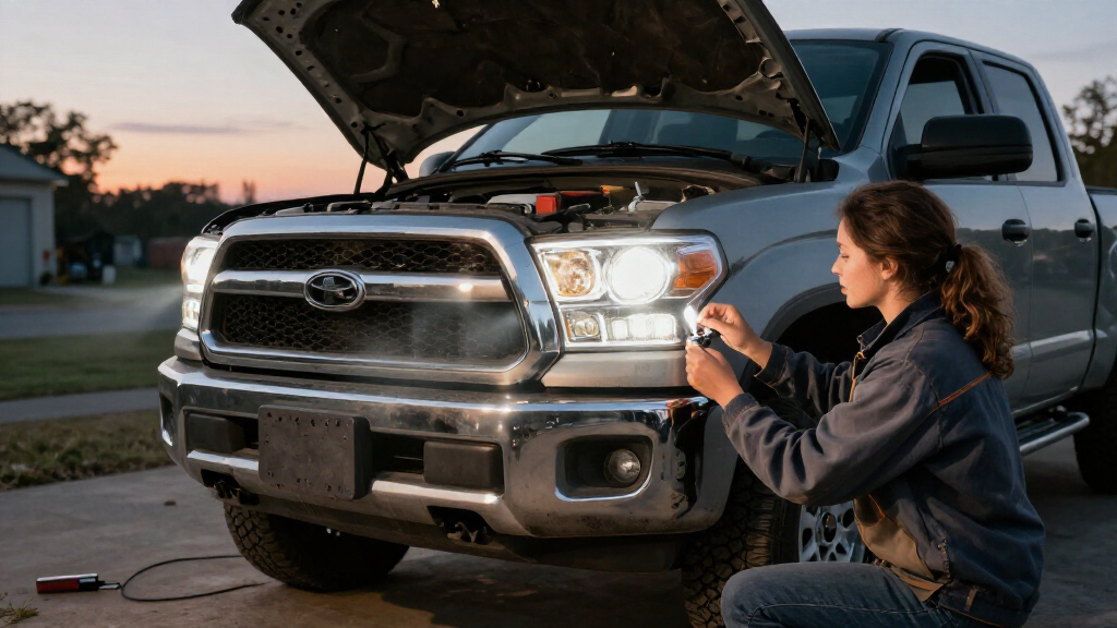 LED headlight bulbs for trucks
