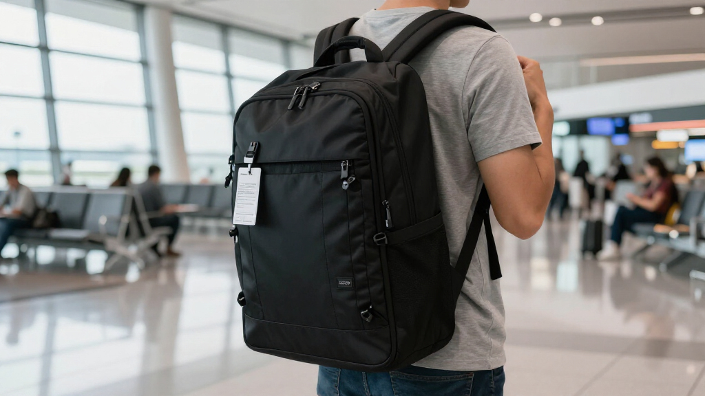 best travel backpack carry on approved