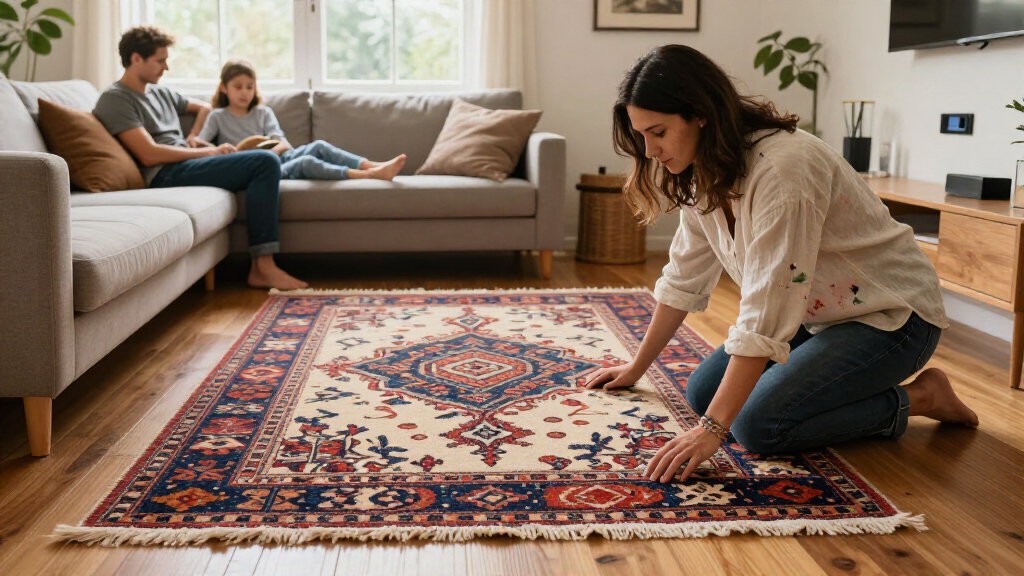 yilong limited edition artist rug