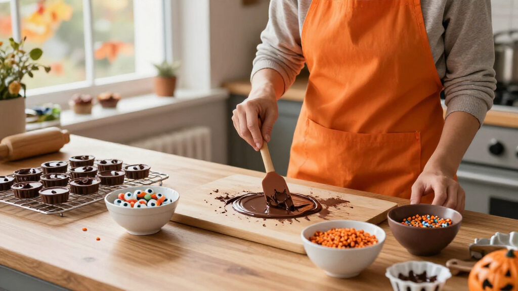 Halloween candy making supplies