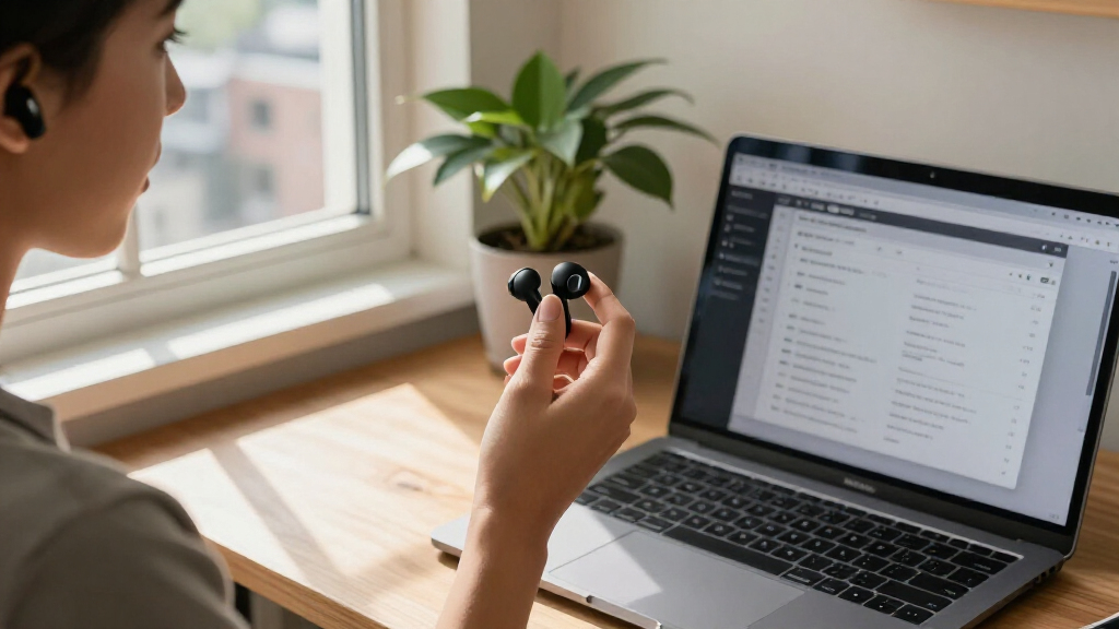 wireless earbuds