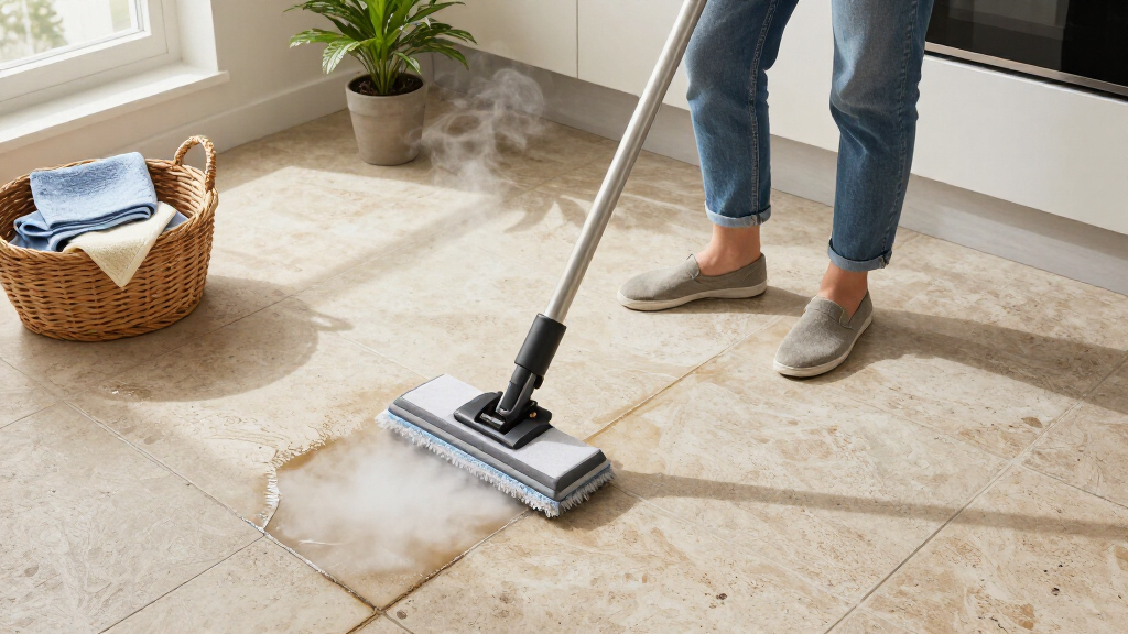 steam mop for grout haze removal