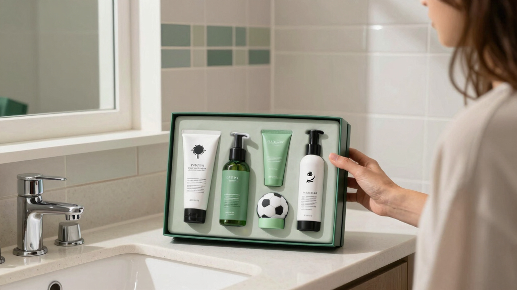 skincare gift sets for soccer fans