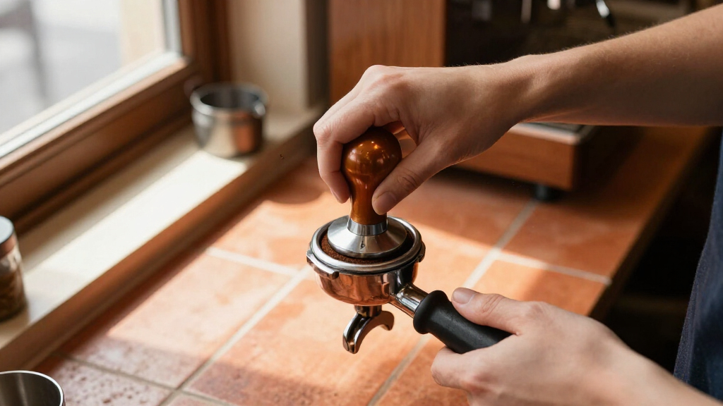 espresso tamper calibrated 58 mm