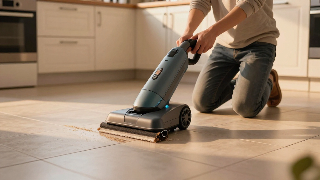 best cordless floor scrubber for tile grout