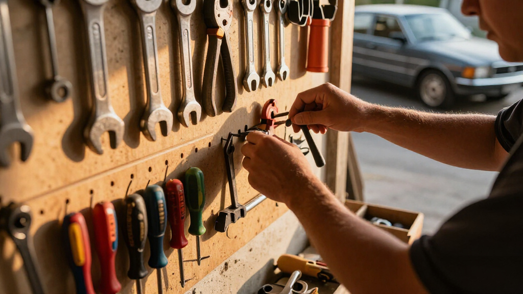 automotive garage organization tools