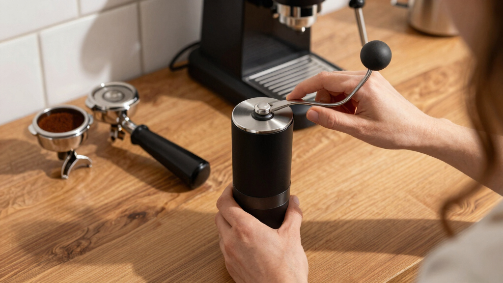best zero retention espresso grinder for home baristas