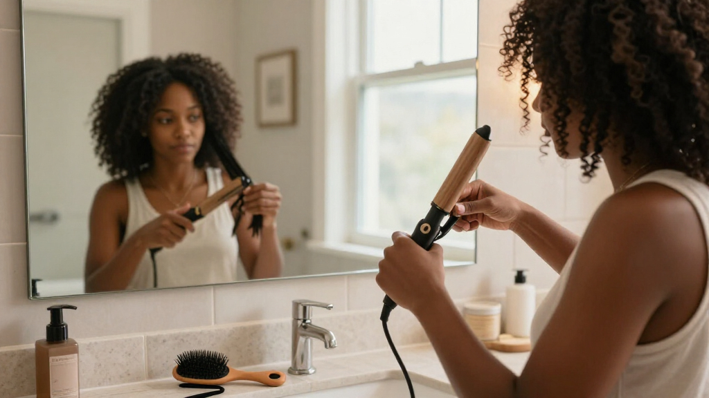 professional flat iron for natural hair