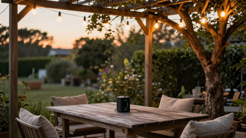 battery powered outdoor string lights