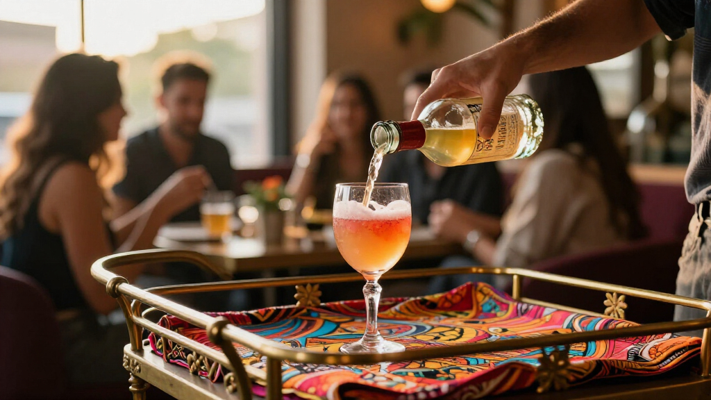 bar cart for bollywood hosting at home