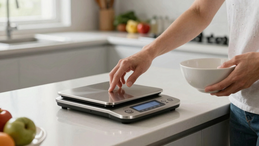 digital kitchen scales with tare function