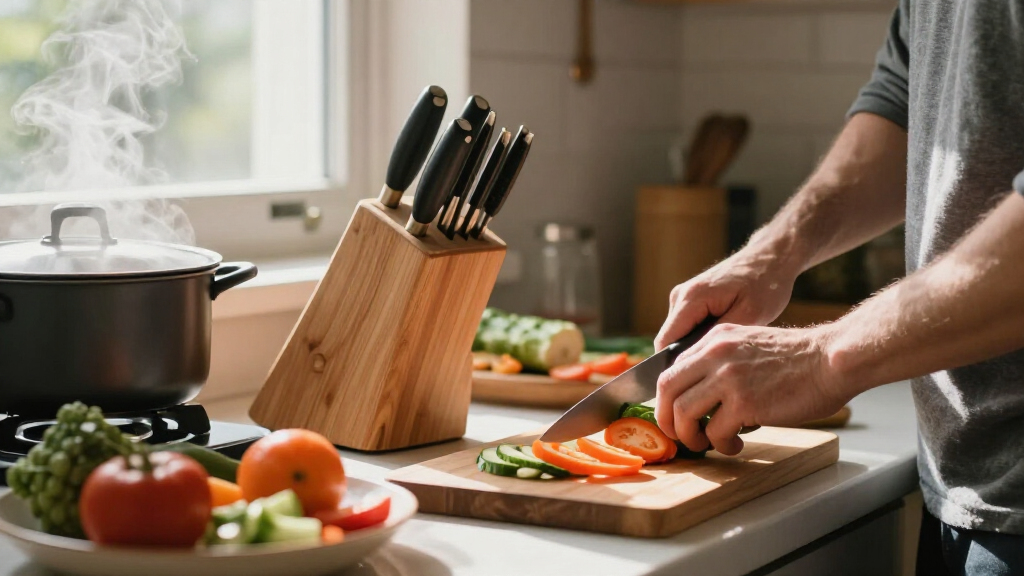 9 Best Self-Sharpening Kitchen Knife Blocks That Keep Your Blades Sharp and Your Kitchen Stylish