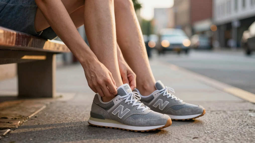 best gray New Balance sneakers