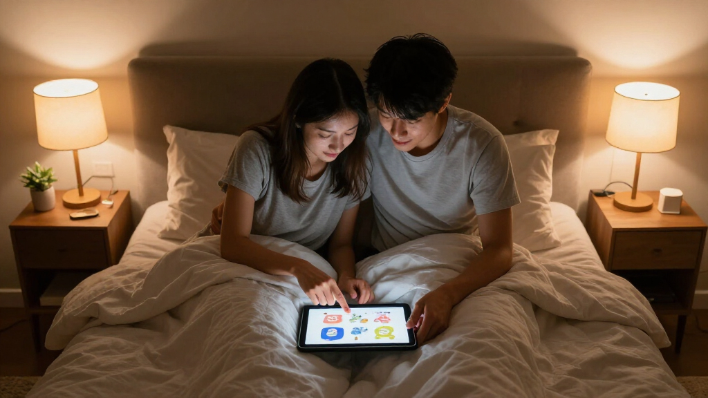 bedtime story book couples