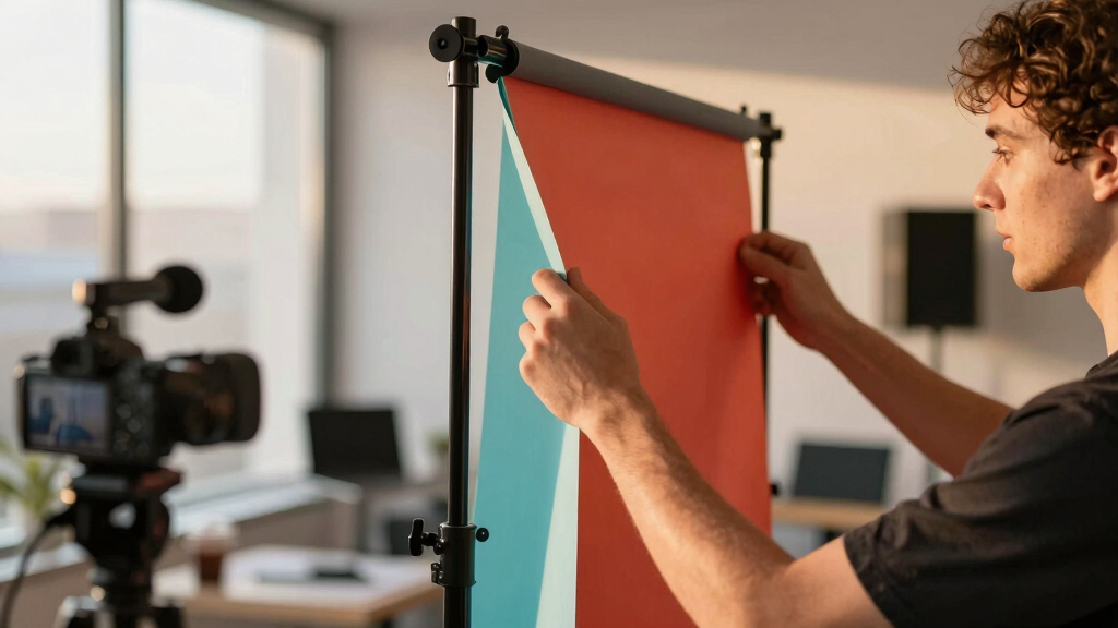 best backdrop kit for webinar studio