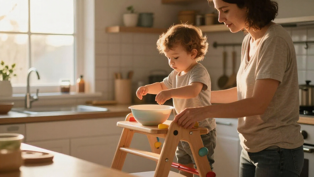 best toddler learning tower for kitchen
