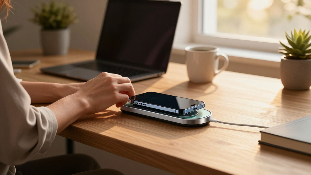 wireless charging stations for desks