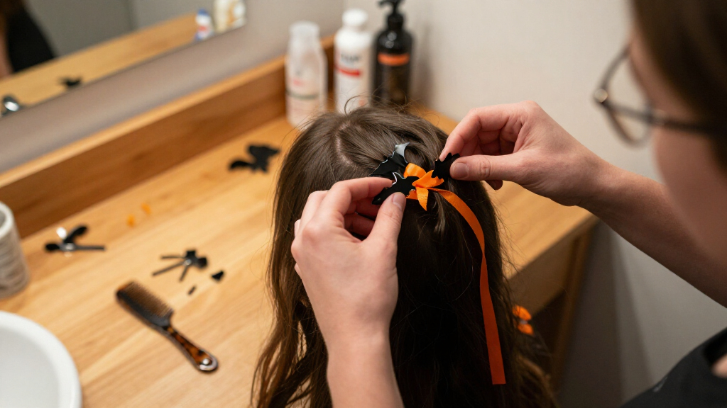 Halloween hair accessories