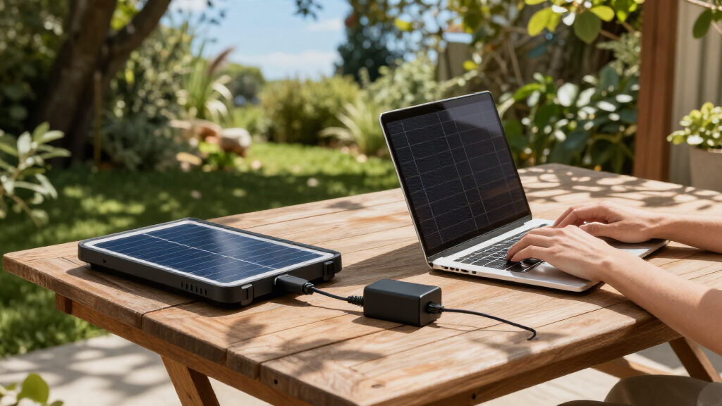 solar-powered laptop chargers