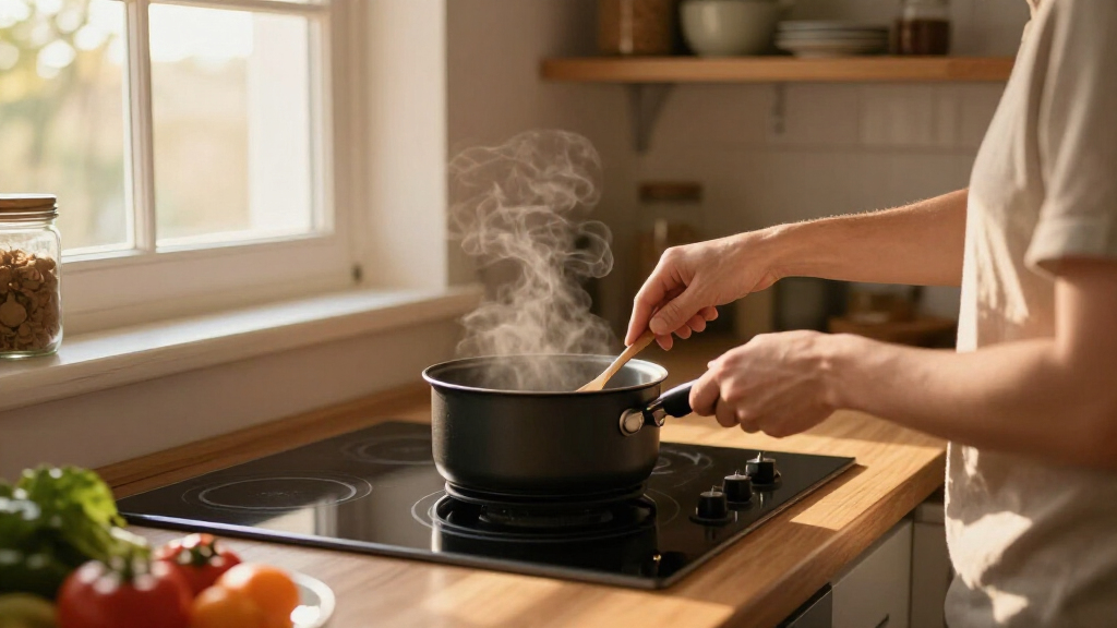 counterinduction cookfor home use