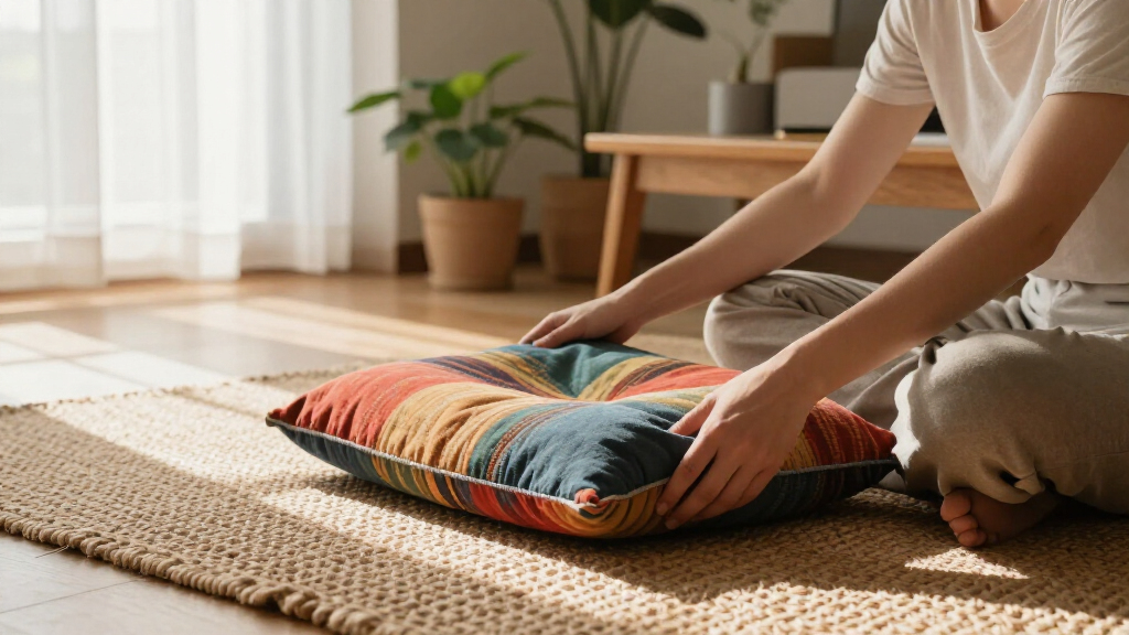 portable meditation cushions