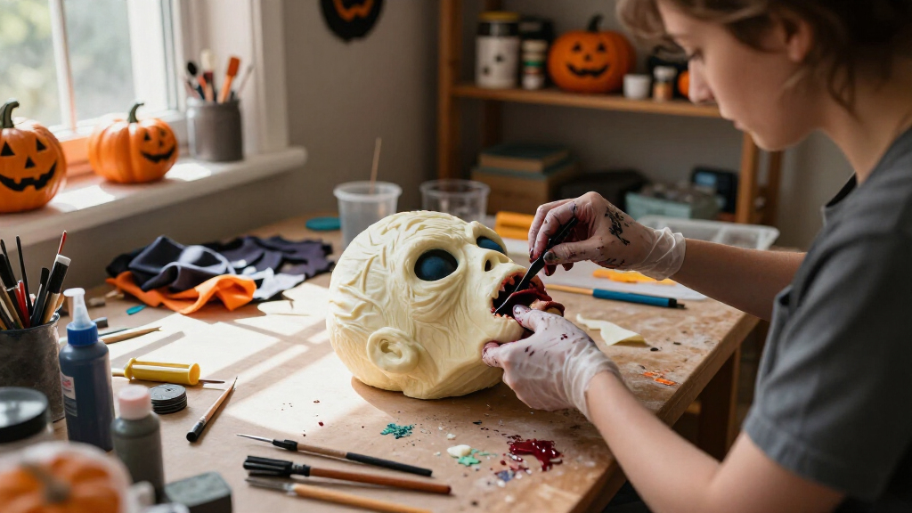 best lifesize halloween zombie prop