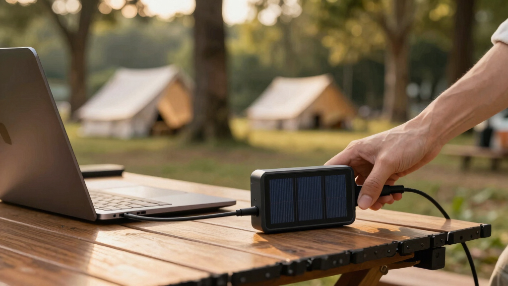 best solar laptop charger for camping