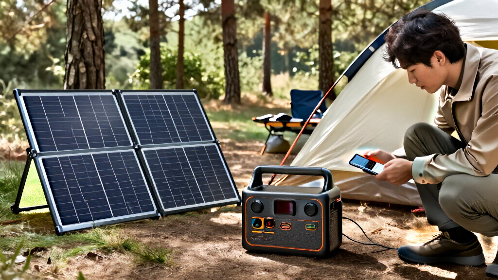 portable power stations with solar panels