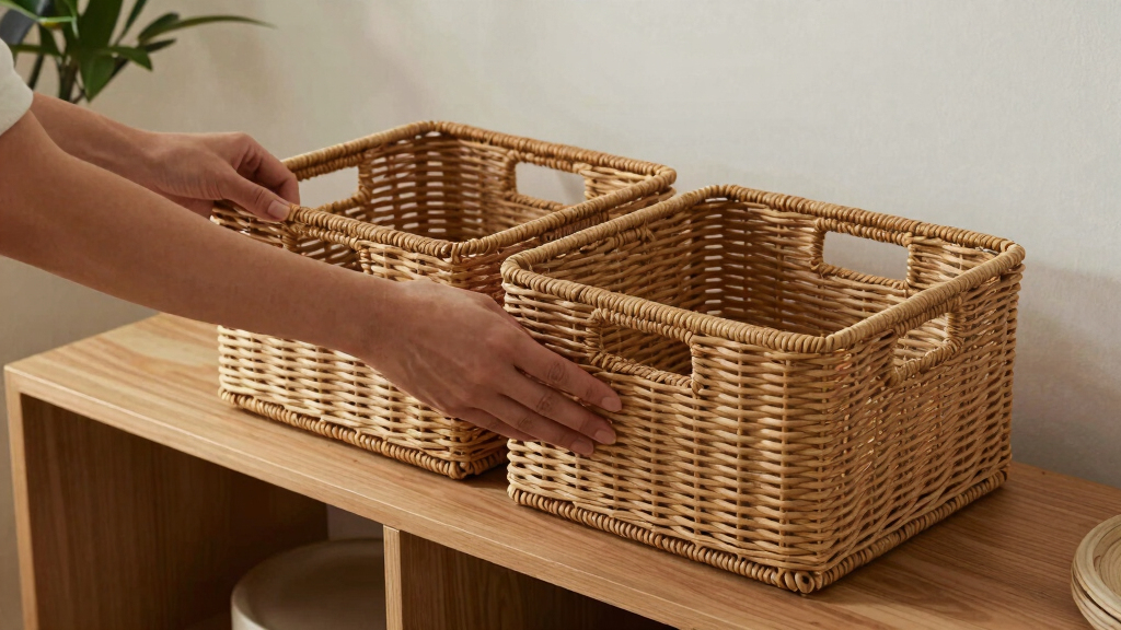 best wicker storage baskets