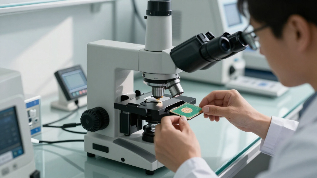 microscope for semiconductor inspection