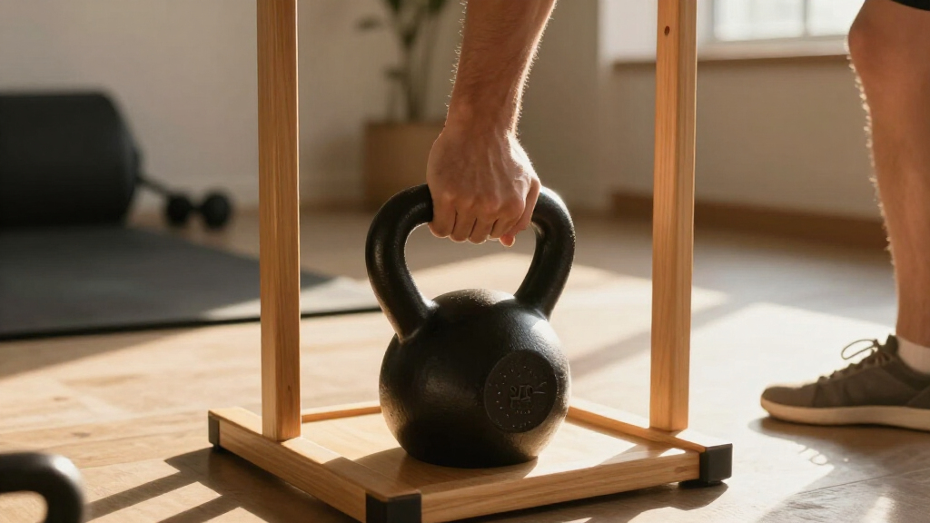 best kettlebell set with rack