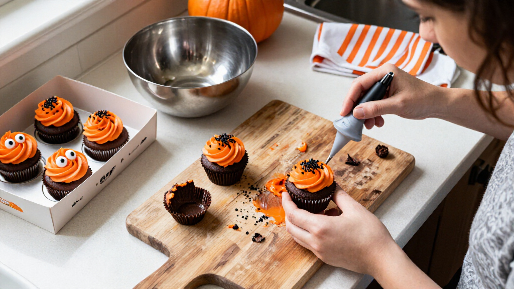 Halloween cupcake decorating kits