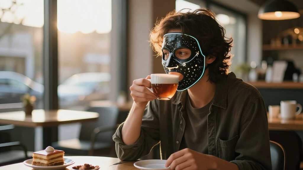 led face mask
