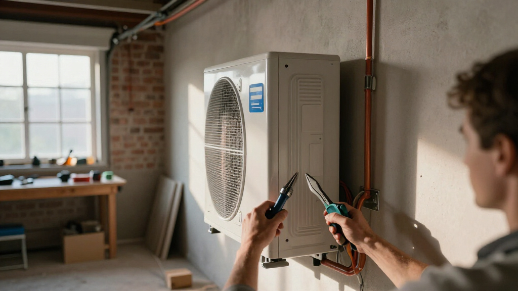 mini split heat pump for garages