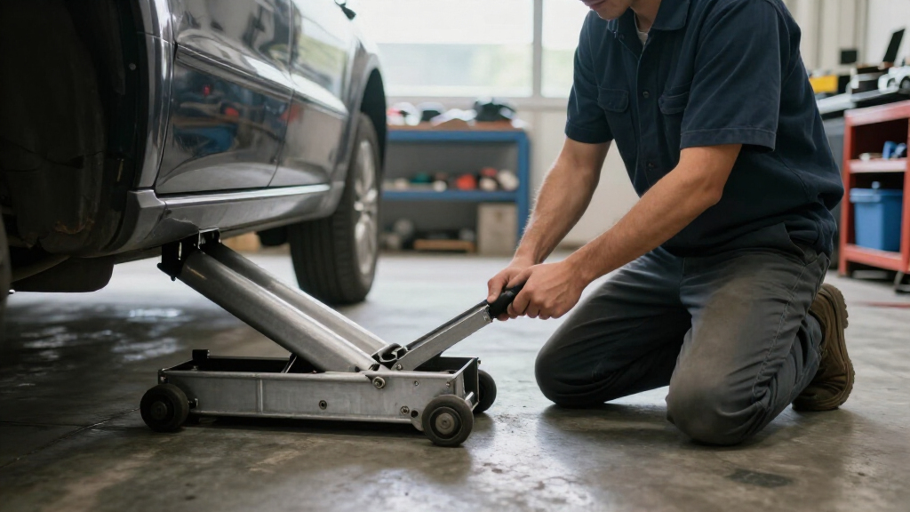 lowprofile aluminum floor jacks