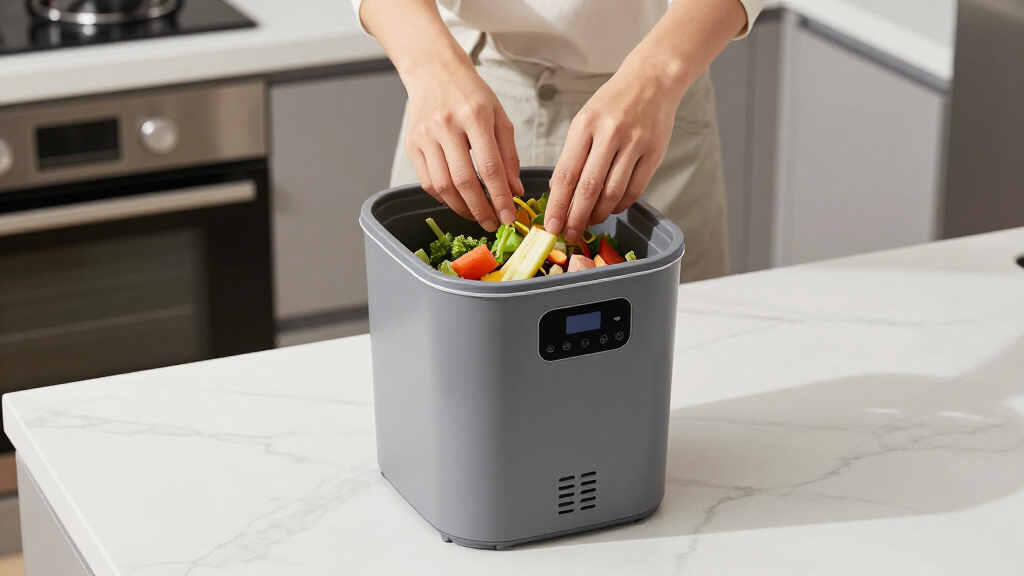 electric compost bin for kitchen