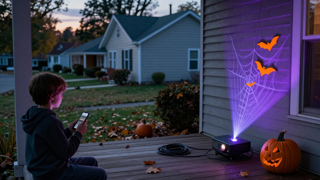smart Halloween projectors
