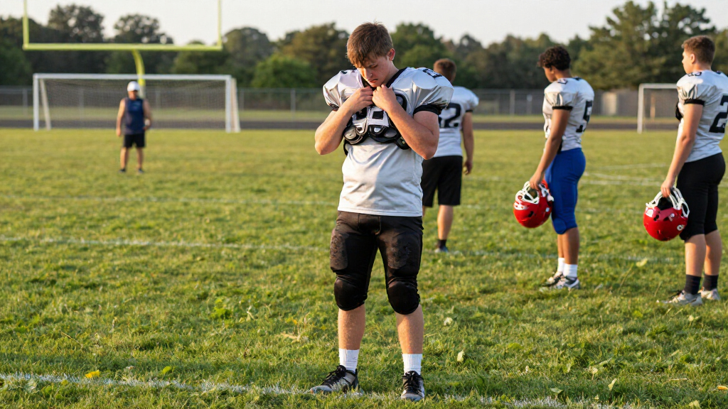 youth football shoulder pads