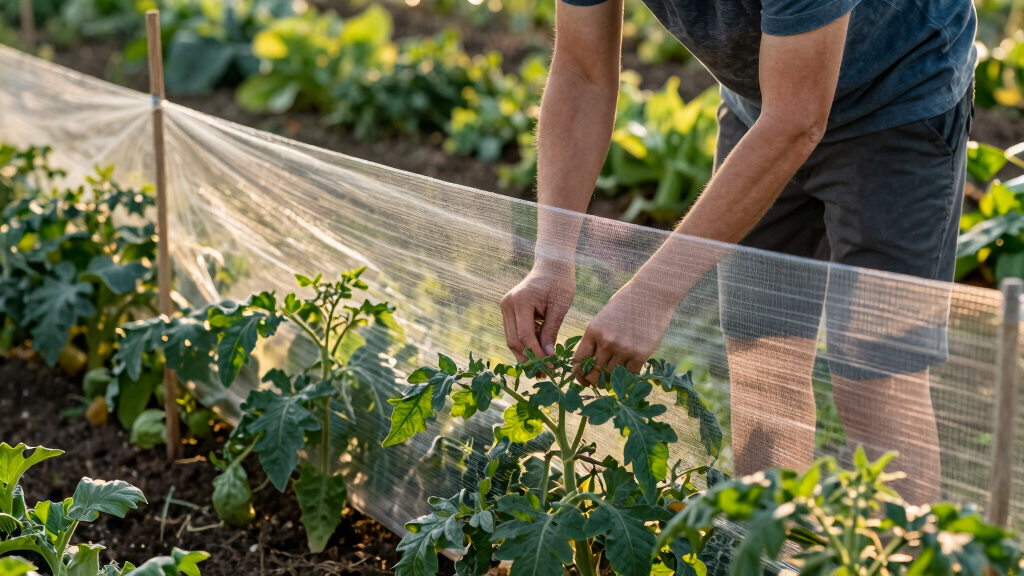 best vegetable garden pest barriers