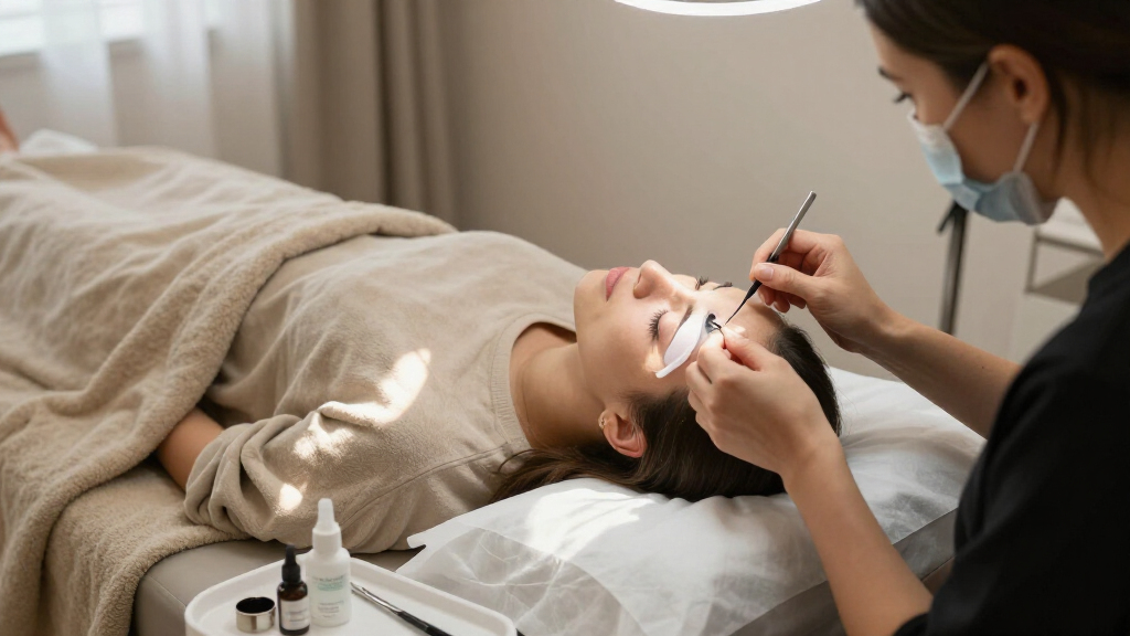 best lash extension beds