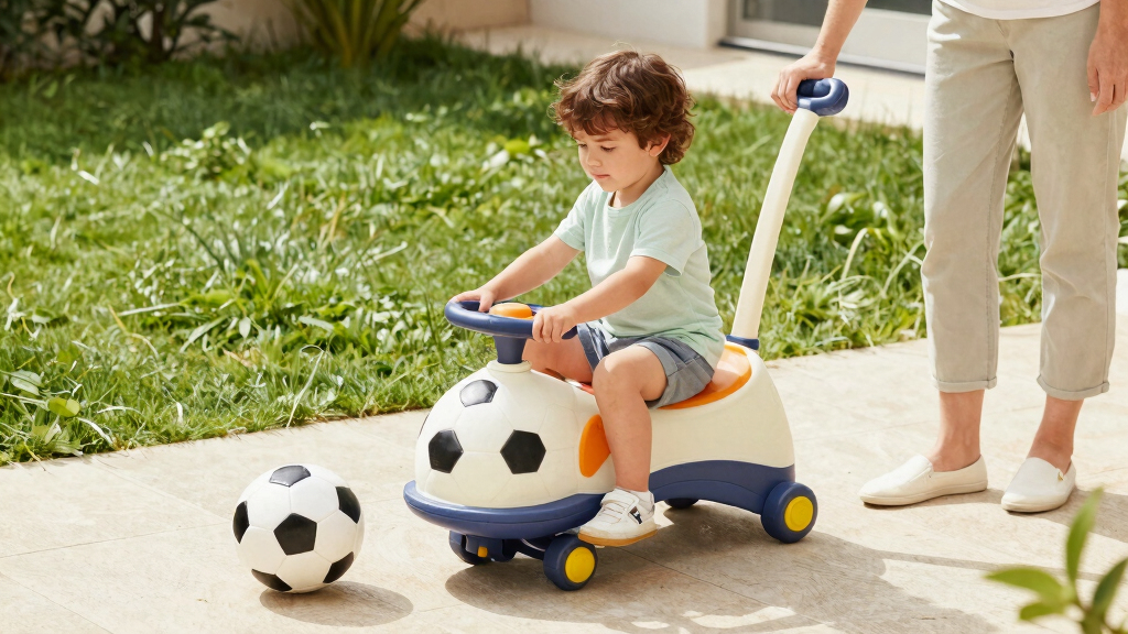 kids soccer ride-on toys
