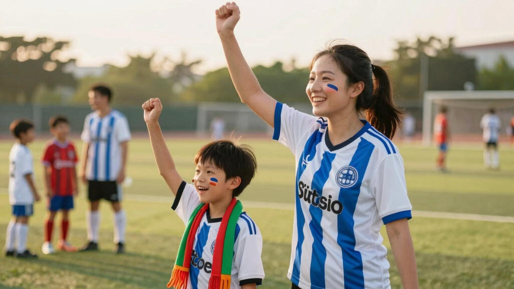 family-friendly soccer fan apparel