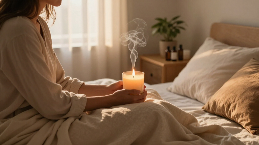 aromatherapy candle sleep