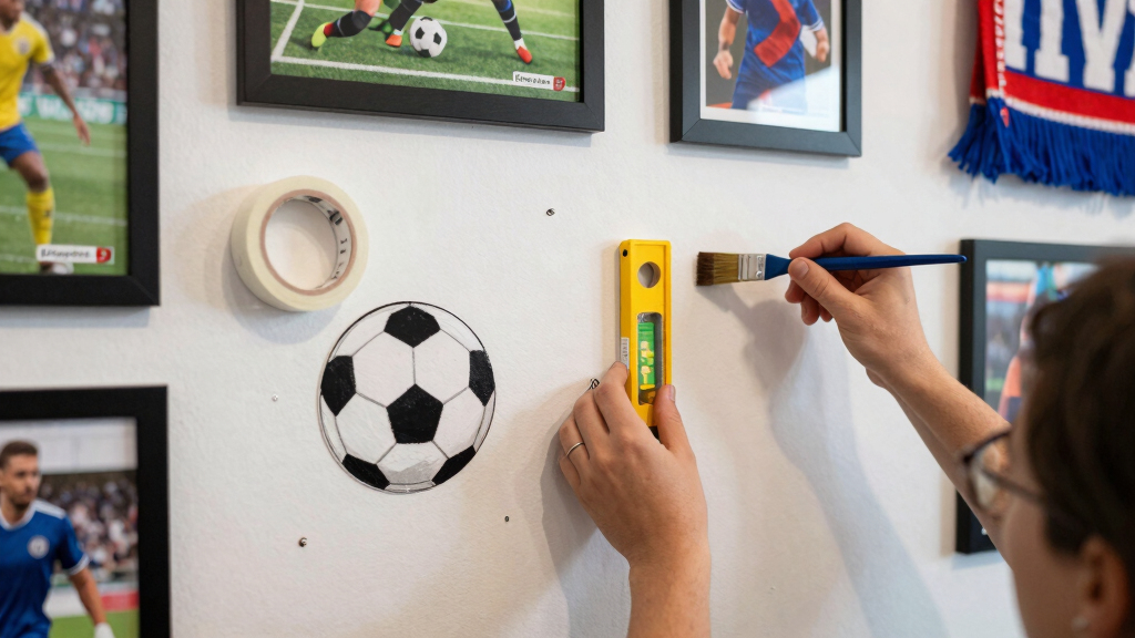 soccer fan wall art