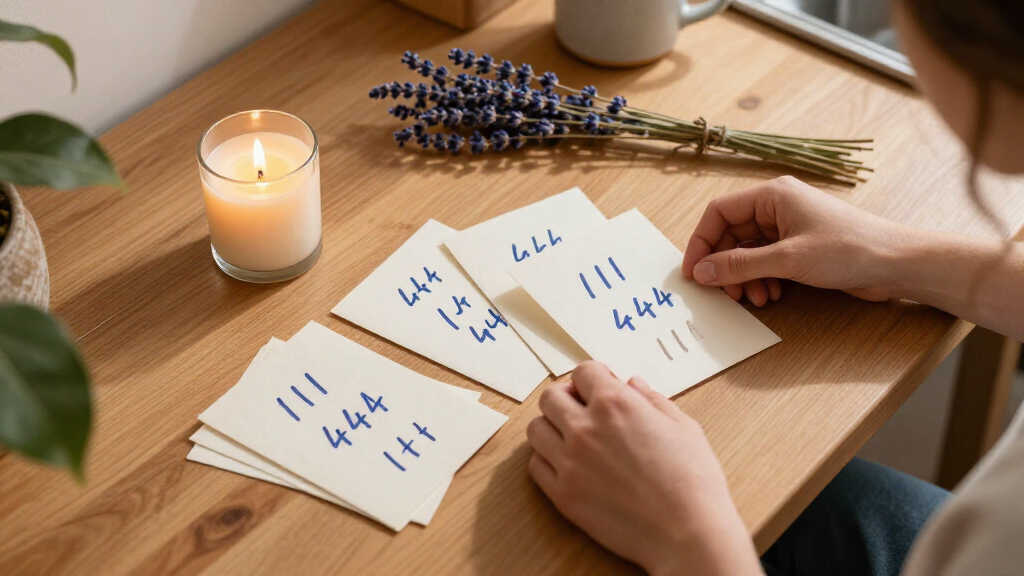 angel number affirmation cards