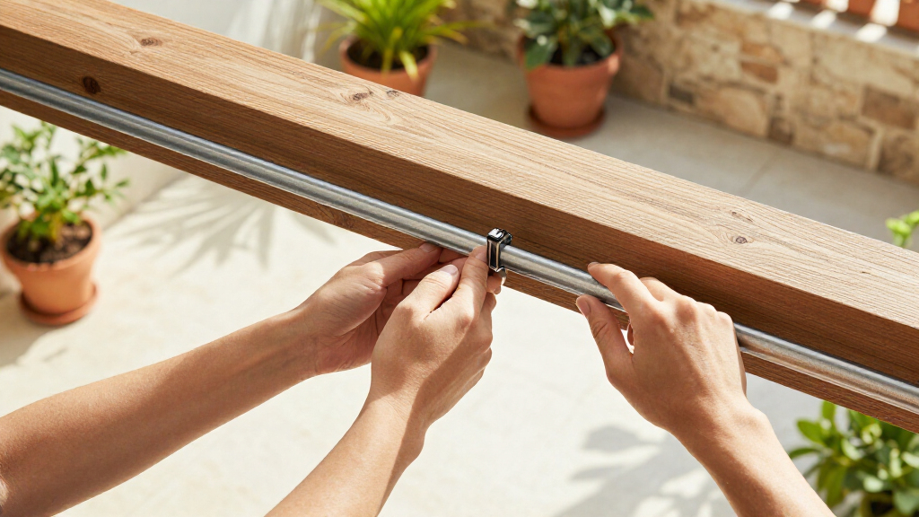 best tension curtain rods