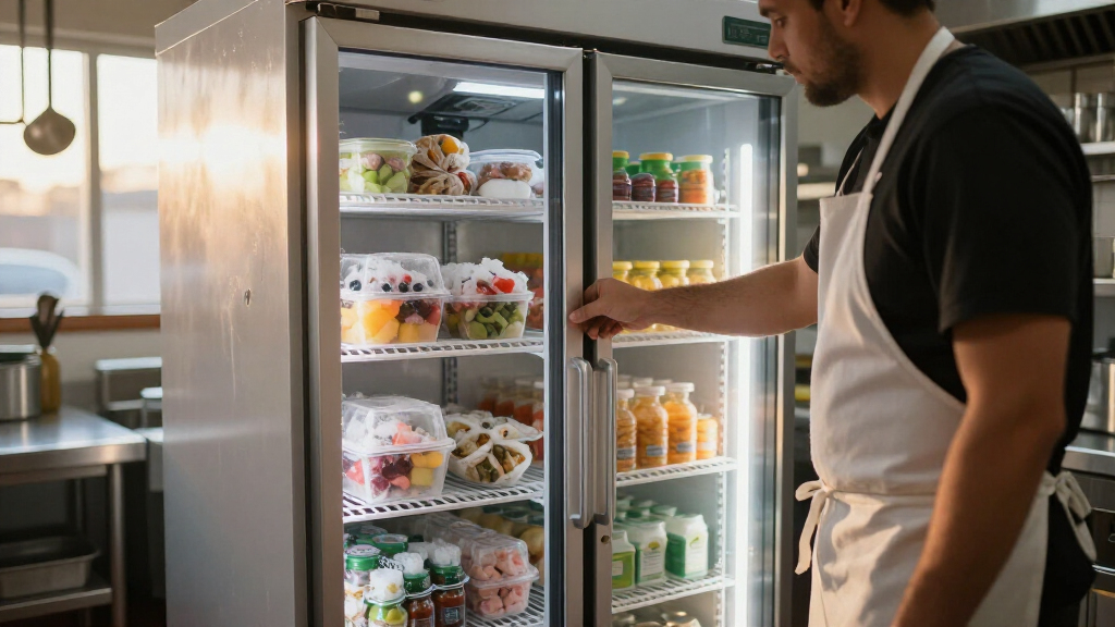 best two door commercial freezer for commissary kitchen