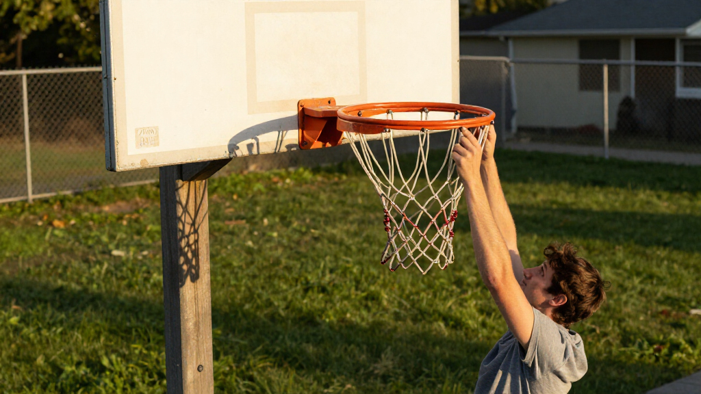 best basketball hoop for post-divorce backyard bonding