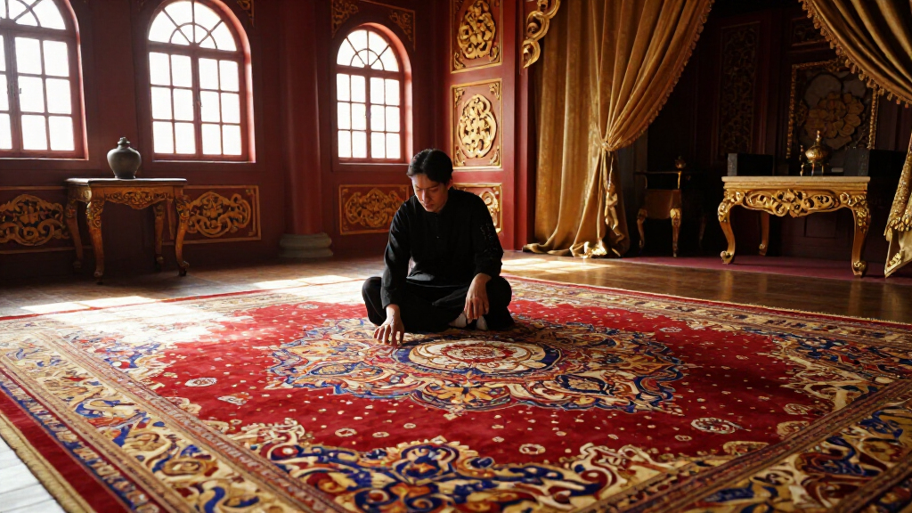 yilong silk rug 10x14 palace