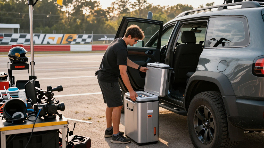 best portable fridges for race weekend media crews